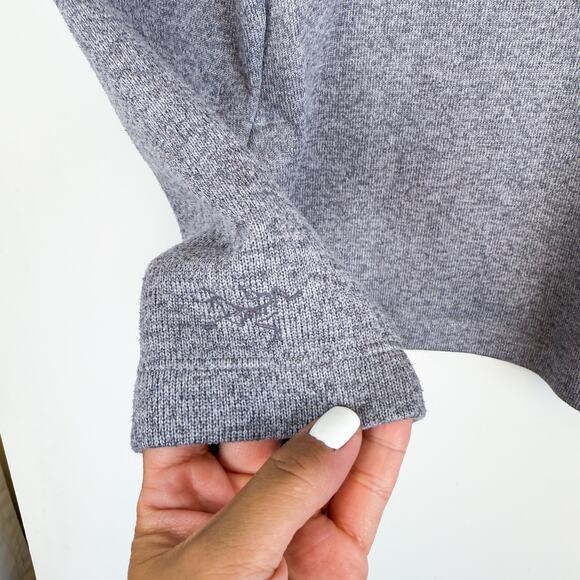 Arc’Teryx Womens Laina Sweater in Antenna Heather Purple - Size M - Picture 7 of 9